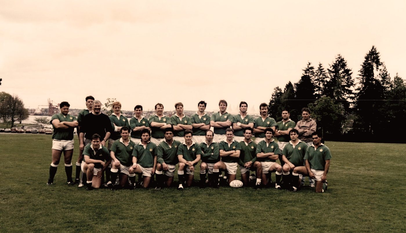 Kats RFC team photo on the pitch